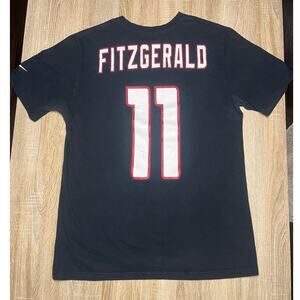 Larry Fitzgerald Arizona Cardinals Nike Jersey T Shirt NFL Football Size M